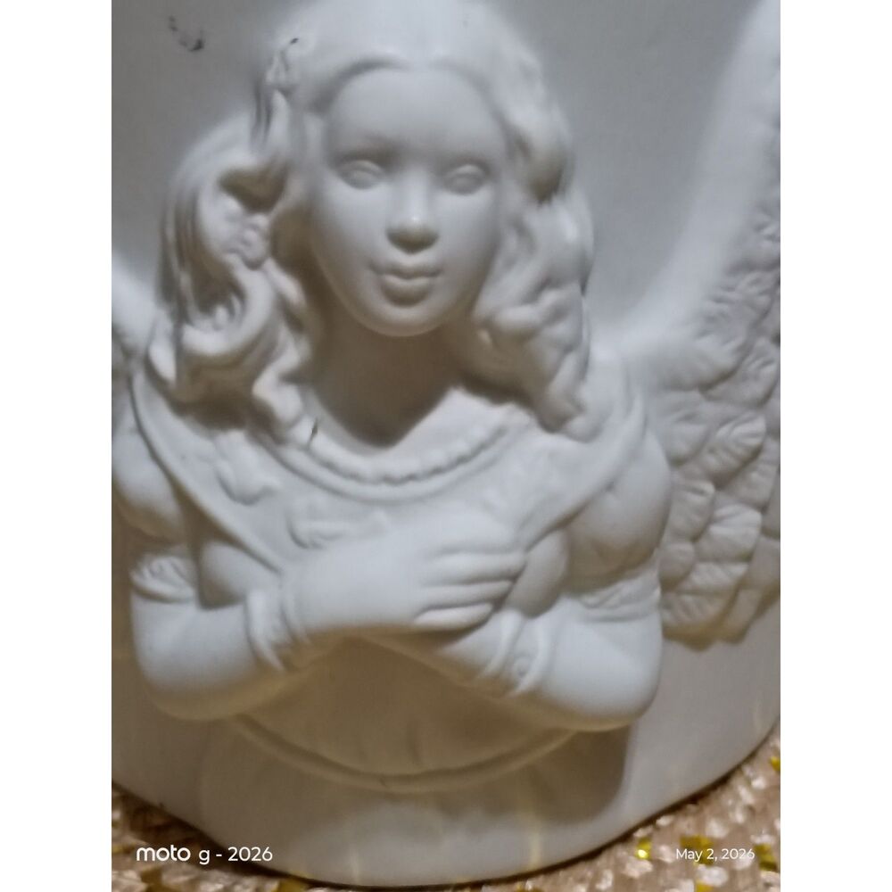 Lenox Radiant Light Angel Votive Candle Holder~Vintage~